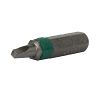 1" x SQ #1 Banded Square Recess  Industrial Screwdriver Bit Recyclable 
